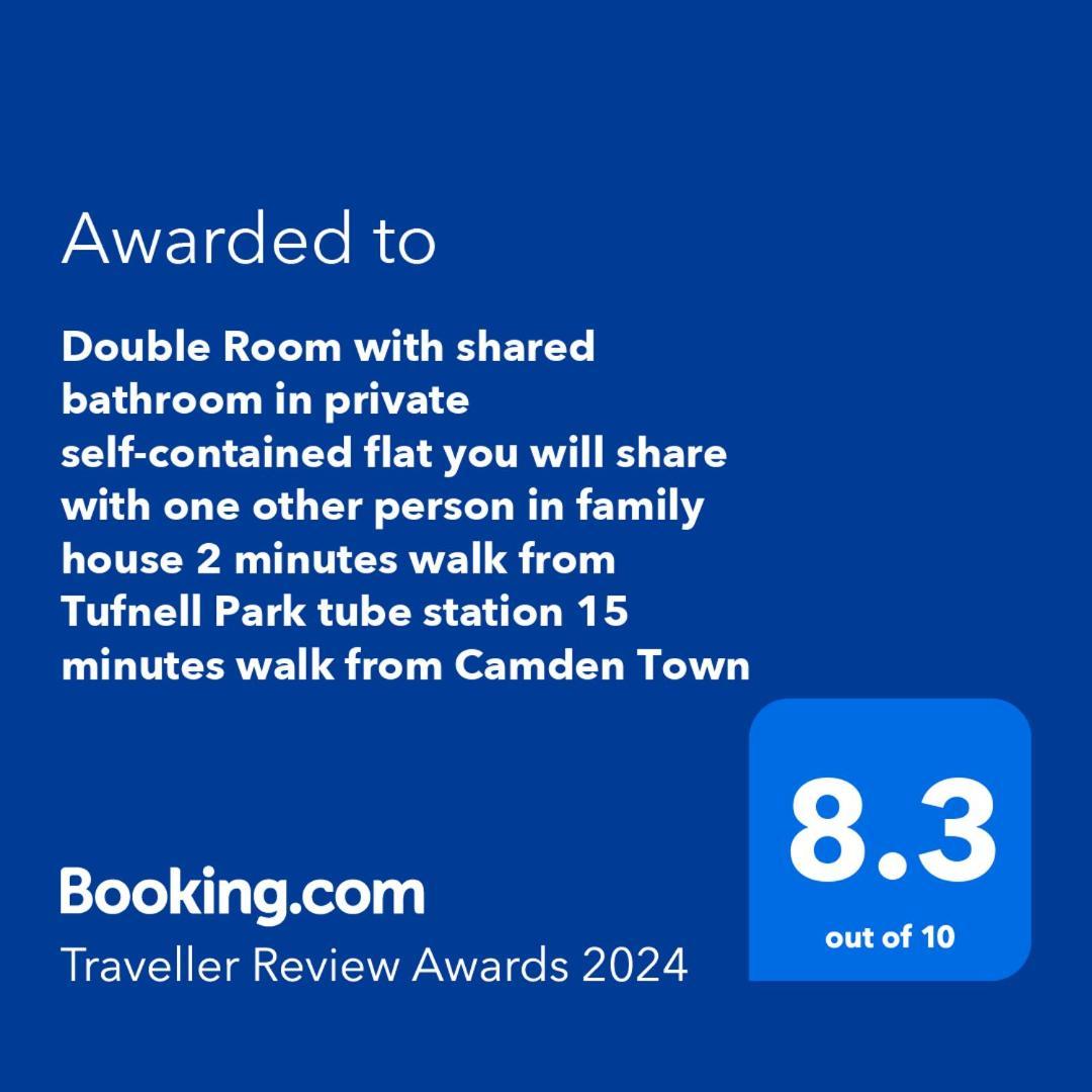 Self-Contained Flat On The 2Nd Floor You Will Share With One Other Guest, In A Family House 2 Minutes Walk From Tufnell Park Station 2Nd Floor With Stairs London Exterior photo